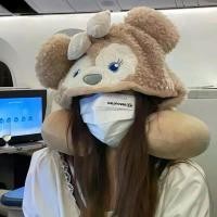 ราคา หมอนรองคอรูปตัวยู หมีการ์ตูนน่ารัก ดีไซน์มีฮู้ดปีศาจ หมอนรองคอสำหรับเดินทาง หมอนรองคอ หมอนรูปตัวยู รุ่นใหม่สำหรับปี 2568 มี 37k คนรวบรวม เหมาะสำหรับการเดินทางและใช้เครื่องบิน หมอนรูปตัวยู (17312951056