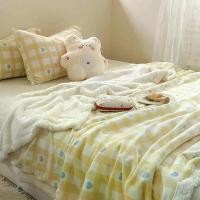 ราคา ผ้าห่มใยไหม, ผ้าห่มขนแกะนม, เหมาะสำหรับสำนักงาน, กลางแจ้ง, และฤดูร้อน, ผ้าห่มขนแกะ, ผ้าห่มเครื่องปรับอากาศ, ผ้าห่มโซฟา, วัสดุขนแกะปะการัง, ขนาด 3 หรือ 5 ฟุต (1730731956334004568)