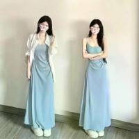ราคา ชุดเดรสผ้าถักสำหรับผู้หญิง, ดีไซน์น่ารักและเซ็กซี่, สไตล์ฝรั่งเศส, ชุดเดรสยาวสายเดี่ยว, เดรดสลิมฟิต, ชุดวันหยุดที่สง่างาม, เหมาะสำหรับฤดูร้อน, เสื้อผ้าผู้หญิงระดับไฮเอนด์, คอลเลกชันในปี 2025, 79k คนรว