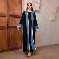 ราคา เสื้อคลุมคาร์ดิแกนแฟชั่นสตรี ดีไซน์บล็อคสีและพู่ เดรสยาว สไตล์มุสลิมตะวันออกกลาง ดูไบ และเสื้อผ้าแอฟริกัน ใหม่สำหรับปี 2025 mini dress อิสลาม ชุด มาดาม ดูไบ ชุดเดรส น่ารัก มินิมอล อิสลาม เสื้อแฟชั่น ผ