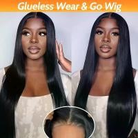 ราคา วิกผมตรง, ปอกุทัณฑ์ฟอกขาวล่วงหน้า, พร้อมสวมใส่, ทำจากผมมนุษย์, ถอนก่อนกำหนด, วิกผมลูกไม้ตัดก่อน, เหมาะสำหรับผู้เริ่มต้น, วิกผมปิดลูกไม้ HD 4x4, ไม่มีกาว, สีธรรมชาติ, ความยาว 36-38 นิ้ว, เหมาะสำหรับวิก