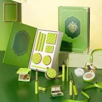 ราคา ชุดของขวัญแต่งหน้าและสกินแคร์ 8 ชิ้น สำหรับเยาวชน ลิปสติกกำมะหยี่ ครีมบีบีเบาะ แป้งเซ็ตติ้ง คอนซีลเลอร์คู่ อายไลเนอร์ มาสคาร่า ดินสอเขียนคิ้วแบบละเอียด น้ำหอม พาเลทอายแชโดว์สามสี พร้อมกระเป๋าของขวัญที