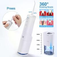 ราคา water flosser 【1 year warranty 】xiaomi (free toothbrush tips) 360 ml IPX7 waterproof portable oral irrigator USB rechargeable dental irrigator water flosser teeth pick flosser water jet เครื่องทำความส