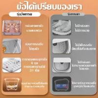 ราคา อ่างแช่เท้า [รับประกันคุณภาพ] เครื่องแช่เท้า 1200W การฆ่าเชื้อด้วยแสงสีแดง เลียนแบบการนวดแบบคนจริง PTC ความร้อนเร็ว ถังแช่เท้า อ่างแช่เท้า อ่างสปาเท้า เครื่องสปาเท้า สปาเท้า เครื่องนวดเท้า ถังสปาเท้า 