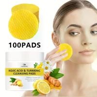 ราคา แผ่นทำความสะอาดผิวหน้า ขมิ้นขิง 100 ชิ้น ต่อขวด ผสมขมิ้นขิงเข้มข้น ทำความสะอาดสิ่งสกปรกอย่างล้ำลึก ขัดผิว พกพาสะดวก เหมาะสำหรับการเดินทางและการเดินทางเพื่อธุรกิจ อ่อนโยนและไม่ระคายเคือง เหมาะสำหรับทุก