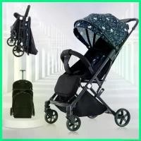 ราคา virulentlyshop แบบพกพา รถเข็นเด็ก รถเข็น 4 ล้อ ( นั่ง/เอน/นอน 175 องศา) นำตะกร้า แบบใหม่แข็งแรง รถเข็นพับได้ ปรับ 3 ระดับ ล้อมีเบรค เข็น เด็ก กิน ข้าว หันหน้าไปทางที่นั่งข้างหน้า รถเด็กและรถเข็นเด็ก ร