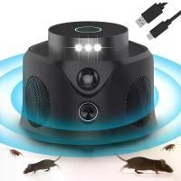 ราคา เครื่องไล่หนูซิมวูในร่ม เครื่องไล่แมลงอัลตราโซนิก 360° พร้อมแฟลช 9 ตัวและลำโพง 3 ตัว กับดักหนู/กระรอกที่มีมนุษยธรรมอิเล็กทรอนิกส์ เครื่องไล่ค้างคาวสำหรับห้องใต้หลังคา บ้าน โรงรถ โรงนา ครอบครัวและสัตว์