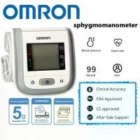 ราคา COD. Omron Wrist Blood Pressure Monitor มิเตอร์วัดความดันโลหิต เครื่องวัดความดันแบบพกพา เครื่องวัดความดันโลหิตแบบมืออาชีพ หน้าจอ LCD ขนาดใหญ่ การวัดที่แม่นยำ การถ่ายทอดด้วยเสียง เครื่องวัดความดันโลหิต