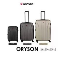 ราคา [COD] [พร้อมส่ง] [จัดส่งทันที] Wenger - Oryson กระเป๋าเดินทาง กระเป๋าเดินทางล้อลาก กระเป๋าเดินทางลาก 4 ล้อคู่ ล้อหมุน 360 องศา เวนเกอร์ ซิปขยายได้ มีให้เลือก 3 ขนาด 20", 24", 28" รุ่น OrysonHard Expan