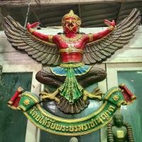 ราคา พญาครุฑแขวนผนังองค์ใหญ่ ขนาดกว้าง120ซม รูปหล่อพญาครุฑ (1731573074143709554)