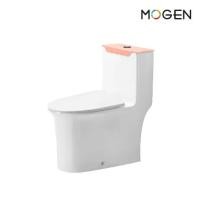 ราคา MOGEN MO66-2(ECO) โถสุขภัณฑ์ชิ้นเดียว (ฝา Slow Close) พร้อมฝาหม้อน้ำเมลามีน (Flamingo Color) (1730887945817262682)