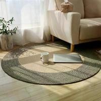 ราคา พรมทอสไตล์ญี่ปุ่น F8 พรมปูพื้นทรงกลม เสื่อเรียบง่าย เหมาะสำหรับห้องนอน ห้องนั่งเล่น และโซฟา พรมปูพื้น (1732192338710792418)