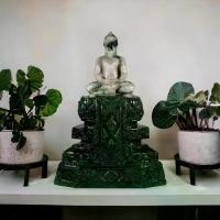 ราคา พระพุทธรูป แกะสลัก พระแก้วมรกต จาก หยกพม่า ขนาดหน้าตัก 3 นิ้ว สูงรวมฐาน 9 นิ้ว (1729893323154688031)