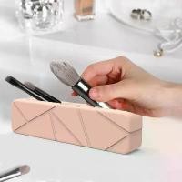 ราคา กระเป๋าใส่แปรงแต่งหน้า แบบพกพา ขนาดเล็ก สำหรับผู้หญิง เหมาะสำหรับการเดินทาง มาใหม่ กระเป๋าใส่แปรง อายไลเนอร์ ดินสอเขียนคิ้ว และแปรงอายแชโดว์ สไตล์ Buggy candy pouch (1732181064337098894)