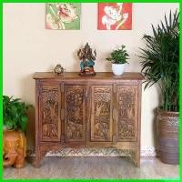 ราคา ingeneshop ใช้งานได้ ตู้รองเท้าไม้ ตู้เก็บของไม้แกะลายช้าง ตู้วางTV ตู้เก็บไฟล์เอกสาร ของตกแต่งบ้าน ตกแต่งโรงแรม ขนาด96*35*80cm ใส่ พวงกุญแจ crybaby (1730741370840254689)