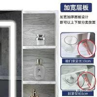 ราคา ตู้กระจกอัจฉริยะสไตล์นอร์ดิก การรวมกันของตู้ห้องน้ำ กระจกเดี่ยวพร้อมชั้นวาง กล่องเก็บของติดผนัง (1729677319151913761)