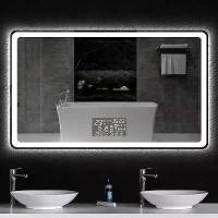 ราคา กระจกอัจฉริยะนอร์ดิกพร้อมหน้าจอสัมผัส ไฟ LED เรืองแสงติดผนัง กระจกห้องน้ำติดผนัง ป้องกันหมอกพร้อมไฟ Mirror (1729677090158185249)