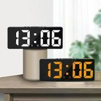 ราคา นาฬิกาปลุก ดีไซน์เรียบง่าย นาฬิกา LED สองชุด หน้าจอขนาดใหญ่ นาฬิกาดิจิตอล เหมาะสำหรับห้องนอนและข้างเตียง สไตล์เกาหลี นาฬิกาแฟชั่นสินค้าใหม่ 6628 (1731204909135726292)