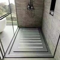 ราคา กระดานฝักบัวแบบกำหนดเอง, วัสดุหินห้องน้ำและห้องอาบน้ำ, แผ่นรองฝักบัวพลาสติก, พื้นรองพื้นไม้วางหินกันลื่น, พร้อมแป้นเหยียบสำหรับห้องน้ำและห้องอาบน้ำ (1730410924546033687)