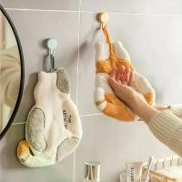 ราคา ผ้าเช็ดมือ ห้องครัวและห้องน้ำ แขวน ขนแกะปะการังดูดซับแรง ดีไซน์แมวน่ารัก ผ้าเช็ดหน้า ผ้าเช็ดมือ (1732254162251975568)