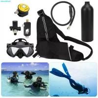ราคา WineWharf ความคงทน ถังออกซิเจนดำน้ำ 1 ลิตรชุดหายใจใต้น้ำแบบพกพา ชุด อุปกรณ์ถังดำน้ำ ออกกำลังกาย กีฬา Sport (1730888586120038663)