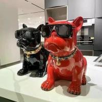 ราคา ตุ๊กตาสุนัข กล่องเงิน เฟรนช์บูลด็อก เซรามิกเรซิน ห้องนั่งเล่น รูปปั้นสุนัข เหมาะสำหรับลูกสุนัข ปี 2025 กระปุกออมสิน นับ เงิน ได้ เสินเจิ้น จิ๋ว กระปุก ใส่ เงิน แม่ค้า ถัง ออมเงิน (1731282423449683101)