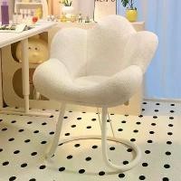 ราคา เก้าอี้แต่งหน้า หรูหรา ราคาไม่แพง สีครีม ดีไซน์เรียบง่าย เบาะรองนั่ง โต๊ะเครื่องแป้ง และสตูล เหมาะสำหรับห้องนอนของเด็กผู้หญิง พร้อมกลีบเล็บ (1731517172817365698)