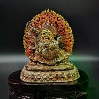 ราคา รูปปั้นพระพุทธรูปทิเบต, ทำด้วยมือ, รูปปั้นคิงคอง, เสื้อคลุมขาสองแขนสีดำ Mahaga, ตกแต่ง, ขนาด 12 ซม., ทำจากทองแดงสีแดงบริสุทธิ์, เหมาะสำหรับศาลเจ้า, เหมาะสำหรับพระพุทธรูป, มาใหม่ (1731714637432588320)