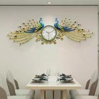 ราคา 【clock】นาฬิกาติดผนัง นาฬิกาตกแต่งบ้าน นาฬิกาแขวนผนังวินเทจ นาฬิกาแขวนตกแต่งผนังพื้นหลัง มีสามขนาดให้เลือก❈นาฬิกานกยูงติดผนัง นาฬิ (1731219778718369108)