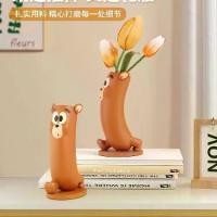 ราคา แจกันแปลก ๆ ทอมและเจอร์รี่, การออกแบบความฝันรักษาน่ารัก, เครื่องประดับจัดดอกไม้ในห้องนั่งเล่น, ราคาไม่แพง, หรูหราระดับไฮเอนด์, แจกันตกแต่งดอกไม้ประดิษฐ์ (1731205492671743257)