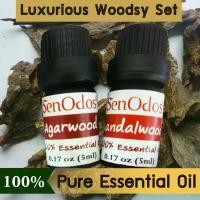 ราคา ชุดของขวัญ ปีใหม่ New Year Gift set น้ำมันหอมระเหย แท้ ชุด Luxurious Woodsy Essential Oil หอมไม้หอมล้ำค่า (10ml.x2 กลิ่น) น้ำมันหอมอโรม่า น้ำมันนวดตัว น้ำมันนวดสปา (1729721616204204641)