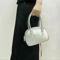 ราคา กระเป๋าสตรีหนังแท้เกาหลี, กระเป๋าสะพายข้าง, กระเป๋าสะพายไหล่, กระเป๋าถือระดับไฮเอนด์เฉพาะ, กระเป๋าหนังนิ่มบอสตัน, ฤดูร้อนปี 2024 มาใหม่ (1732074874686179787)