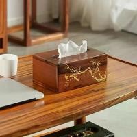 ราคา กล่องทิชชู่ไม้ สไตล์จีนใหม่ ทำจากไม้ Ugyen แข็ง เหมาะสำหรับห้องนั่งเล่นและโต๊ะในครัวเรือนอเนกประสงค์ กล่องใส่กระดาษทิชชู่ระดับไฮเอนด์ [COD] (1731214554272009195)