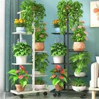 ราคา ขาตั้งดอกไม้, สไตล์ยุโรป, ศิลปะเหล็ก, หลายชั้น, ชั้นวางของในห้องนั่งเล่นในร่มและระเบียง, เหมาะสำหรับกระถางดอกไม้พืชสีเขียว, ยืนบนพื้น, ของใช้ในครัวเรือน, ขาตั้งพื้น (1731213040907814645)