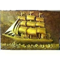 ราคา จัดส่งในกรุงเทพฯ D064 ภาพติดผนังปูนปั้น เรือสำเภา เรือ ยาว 84 ซม.สูง 53 ซม.นำโชค เสริมโชคลาภ การงาน การเงิน มั่งมี ศรีสุข เสริมฮวงจุ้ย (1731851616489671574)