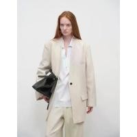 ราคา ชุดสูทผ้าลินิน, Nianxi Guangzhou สิบสามแถว, สไตล์ฤดูใบไม้ผลิหลวม, Commuter One ปุ่ม, ความรู้สึก Elite Urban, สำหรับผู้หญิง, สไตล์ 11643 (1732049798486002123)