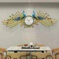 ราคา 【มาใหม่】clockนาฬิกาติดผนัง นาฬิกาตกแต่งบ้าน นาฬิกาแขวนผนังวินเทจ นาฬิกาแขวนตกแต่งผนังพื้นหลัง มีสามขนาดให้เลือก❈นาฬิกานกยูงติดผนัง นาฬิ (1732137631413078439)