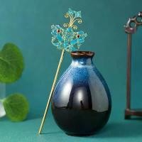 ราคา กิ๊บติดผมผีเสื้อสีน้ำเงินทิเบต ภูมิทัศน์ชาติพันธุ์ ชุบทอง กิ๊บติดผมสไตล์จีนใหม่ เครื่องประดับผม เครื่องประดับเจ้าสาวผู้หญิงสไตล์จีน (1732251721102822237)