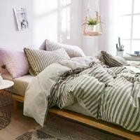 ราคา ชุดผ้าปูที่นอน พร้อมปลอกหมอน ผ้าห่มผ้าฝ้ายสไตล์ญี่ปุ่น 3.5 ฟุต 5 ฟุต 6 ฟุต (1730517299350833725)