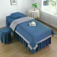 ราคา ชุดเครื่องนอนบาร์บีซอน บิวตี้ซาลอน 4 ชิ้น รวมผ้าคลุมเตียงสปานวด ผ้าคลุมเตียง ปลอกหมอน ผ้าคลุมเก้าอี้ และปลอกผ้านวม เหมาะสำหรับคลับและซาลอน (1730799943319193784)