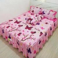 ราคา แผ่น GGS พู่โฮมเมด 140x200 ซม. ผ้าปูที่นอนทรงซ้อ ชุดห้องนอนคิตตี้ (1730740060455668730)