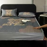 ราคา ผ้าปูที่นอน เย็บเย็น ลายการ์ตูนหมีดุ เป็นมิตรกับผิว เย็น ผ้าปูที่นอน 3.5 ฟุต 5 ฟุต 6 ฟุต เหมาะสำหรับเตียง ผ้าปูที่นอน (1730599183114602840)