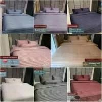 ราคา [COD] เซตผ้าปู+ปลอกผ้านวม (ไม่รวมไส้นวม) ชุดผ้าปูที่นอนโรงแรม (Luxury Bedding) Soul Sleep (1731459825683301888)