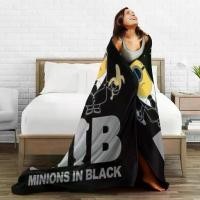 ราคา ผ้าห่มโยนนุ่มพิเศษ ดีไซน์มินเนี่ยน ทำจากผ้าสักหลาด พิมพ์ลายแฟชั่น ซักได้ เหมาะสำหรับโซฟา เตียง ห้องนั่งเล่น และเก้าอี้ (1730717198533298520)