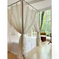 ราคา สไตล์ญี่ปุ่น, ระดับไฮเอนด์, เรียบง่าย, สไตล์นอร์ดิก, เนื้อผ้าลินินในบ้าน, สไตล์กันสาดเตียง, มุ้งกันยุงห้องนอน, พื้นพาเลซ, สามเปิด, ขายร้อนที่ร้าน (1732132948679035257)