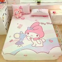 ราคา ชุดผ้าปูที่นอน ผ้าปูที่นอน ผ้าฝ้าย Wiag Sanrio ผ้าฝ้ายแท้ พิมพ์ลายดิจิตอลขนาดใหญ่ ดีไซน์คุโรมิ ลายการ์ตูนน่ารัก สำหรับเด็ก ชุดสามชิ้น (1730599168166038077)