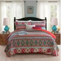 ราคา ผ้าคลุมเตียงวินเทจ ขนาด 7-8 ฟุต ผืนใหญ่ cotton100% ผ้าฝ้าย (1729570688643139681)