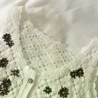 ราคา เสื้อกั๊กลูกไม้ลายปักผู้หญิง สไตล์โบฮีเมียนชาติพันธุ์เปลือยหลังคอเชือกแขวนคอ ดีไซน์กลวงออก [ใหม่ KTHE] (1731430463499437578)