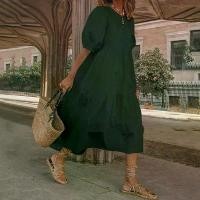 ราคา ชุดฤดูร้อนย้อนยุคใหม่ขายร้อน Sundress ผู้หญิงชุดลำลองชายหาดโบฮีเมียน (1730484845134514928)