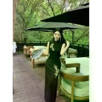 ราคา ชุดเสื้อกั๊กแขนกุด สไตล์จีนใหม่ สำหรับผู้หญิง ชุดกี่เพ้า ปักลายฤดูร้อน เดรสยาวทรงสลิมฟิต เดรสรัดรูป เอว-รัด (1732282156795792170)